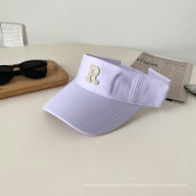 Custom Sweat absorbent Protection Visor Caps Golf Hats